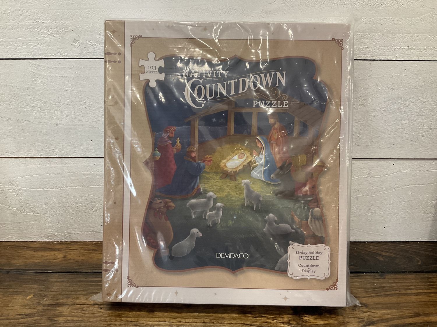 Nativity countdown puzzle
