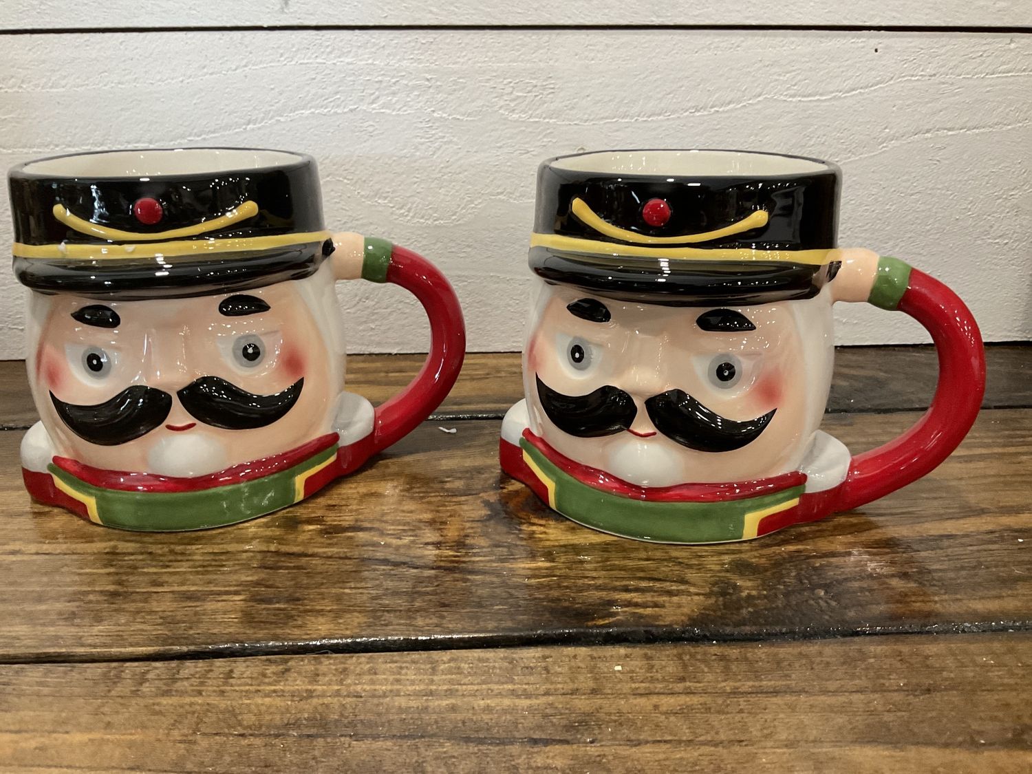Winter whimsy nutcracker mug