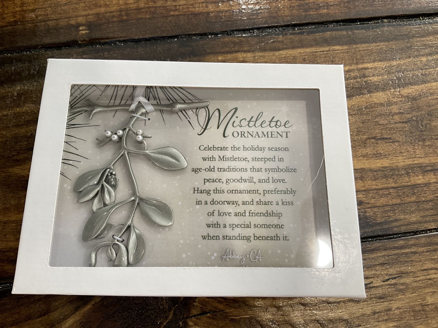 Mistletoe ornament