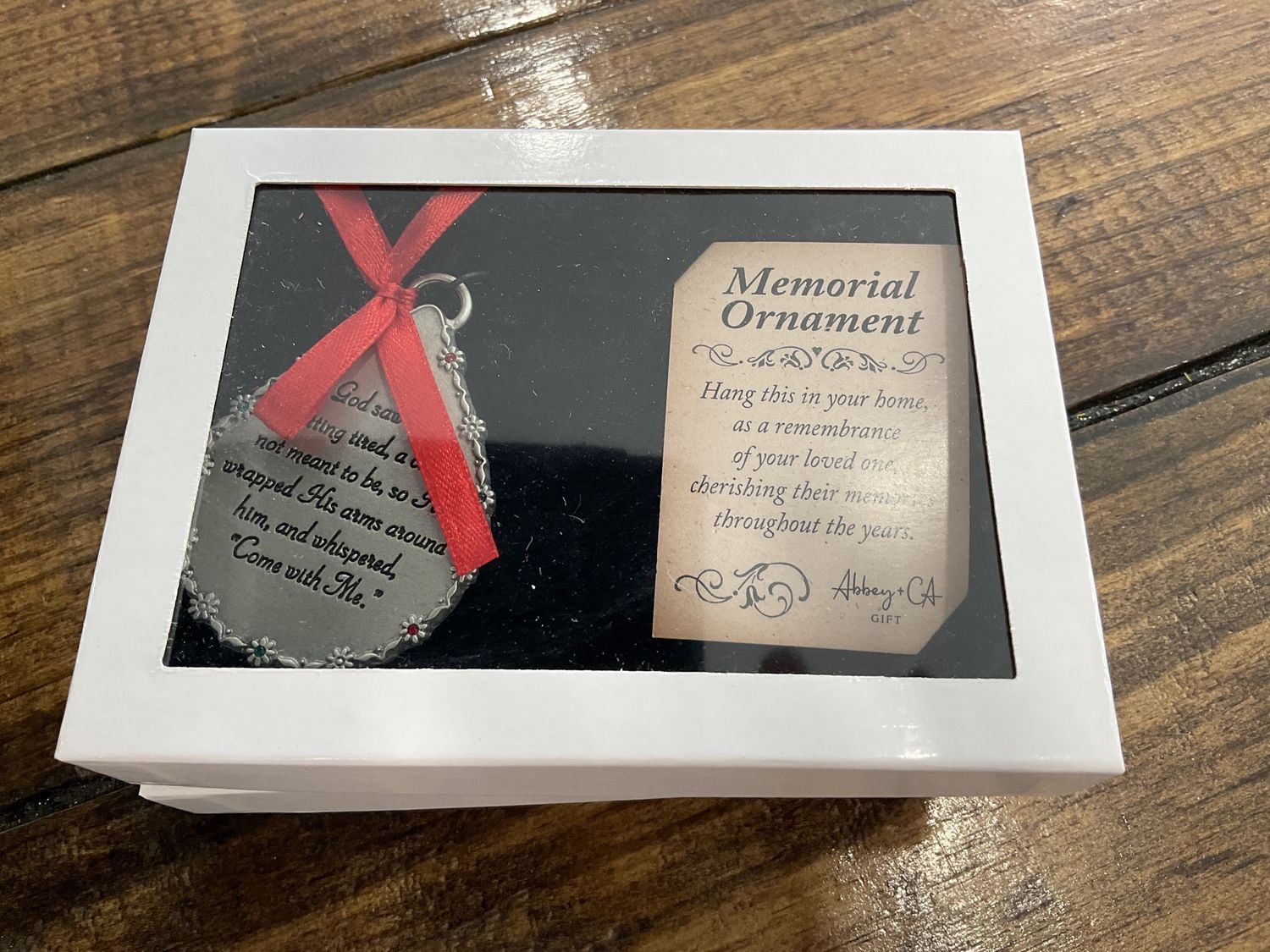 Him  memorial ornament
