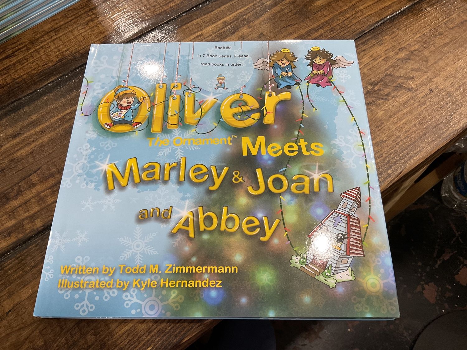 Oliver meets Marley and Joanne and Abbey