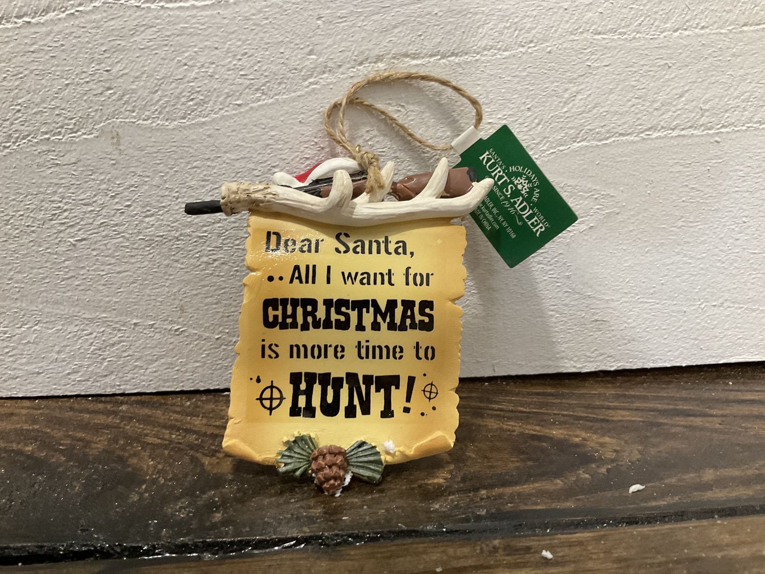 Hunting letter to Santa