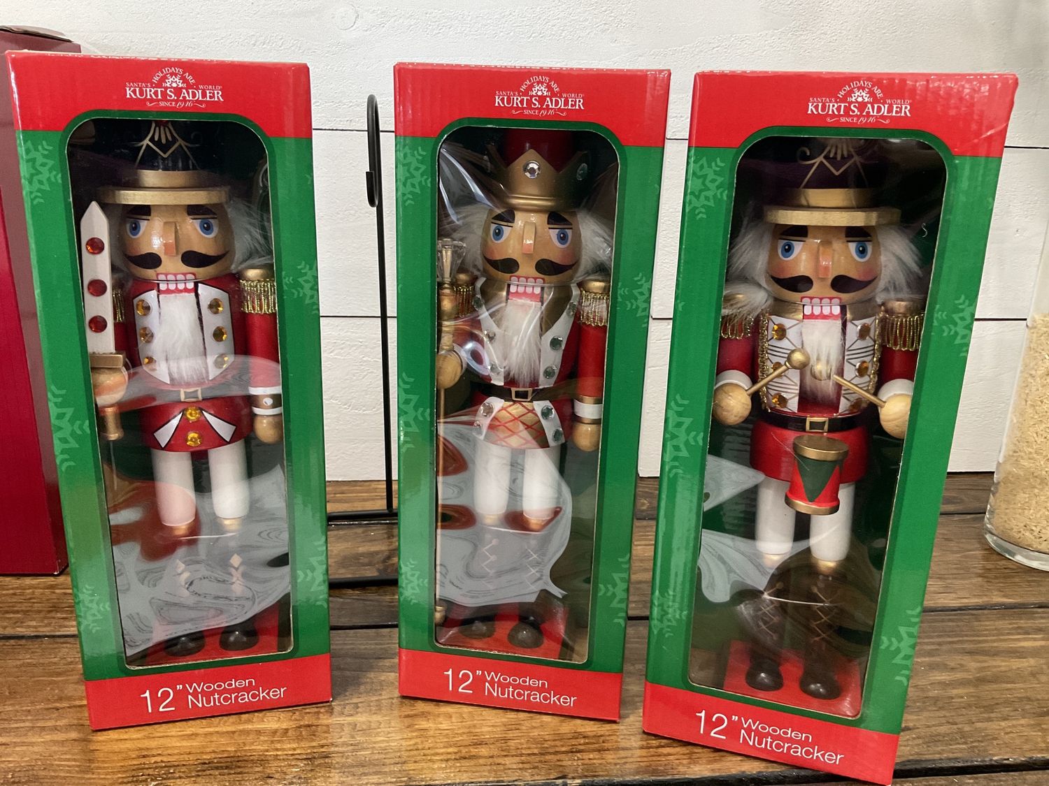 King/drummer/soldier nutcracker