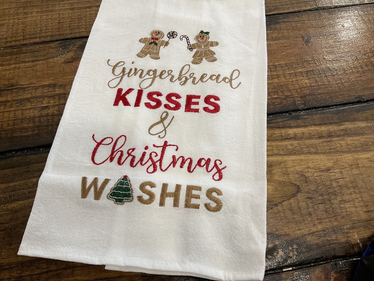 Gingerbread kisses