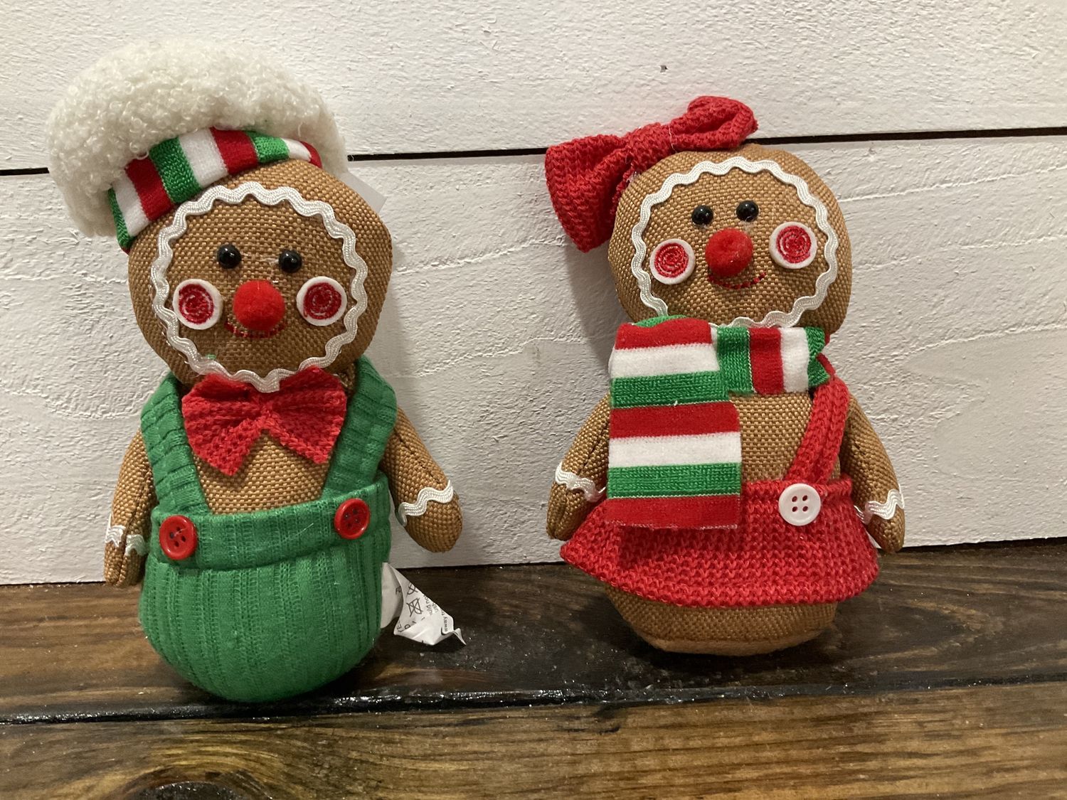 Small gingerbread man or woman plush