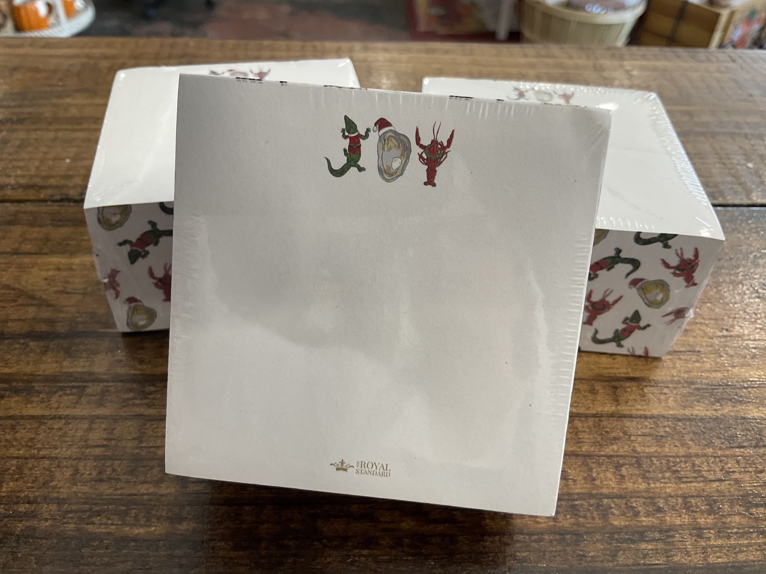 Cajun joy note cube