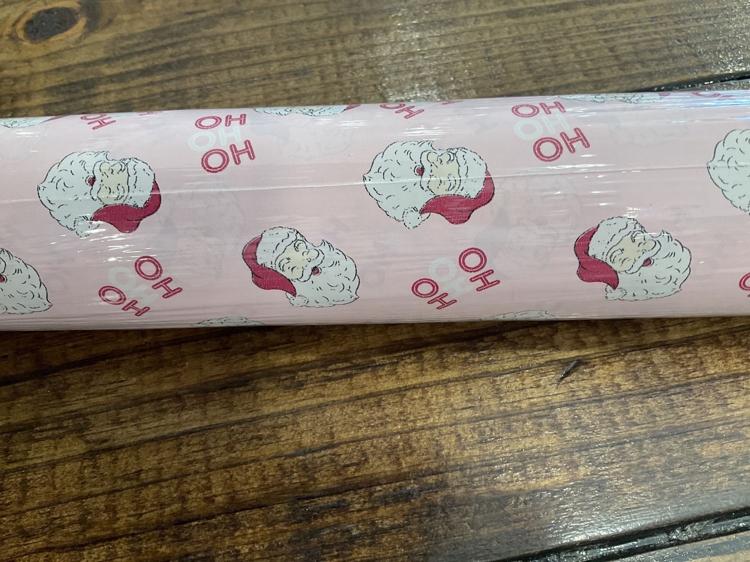 Ho ho ho Santa wrapping paper