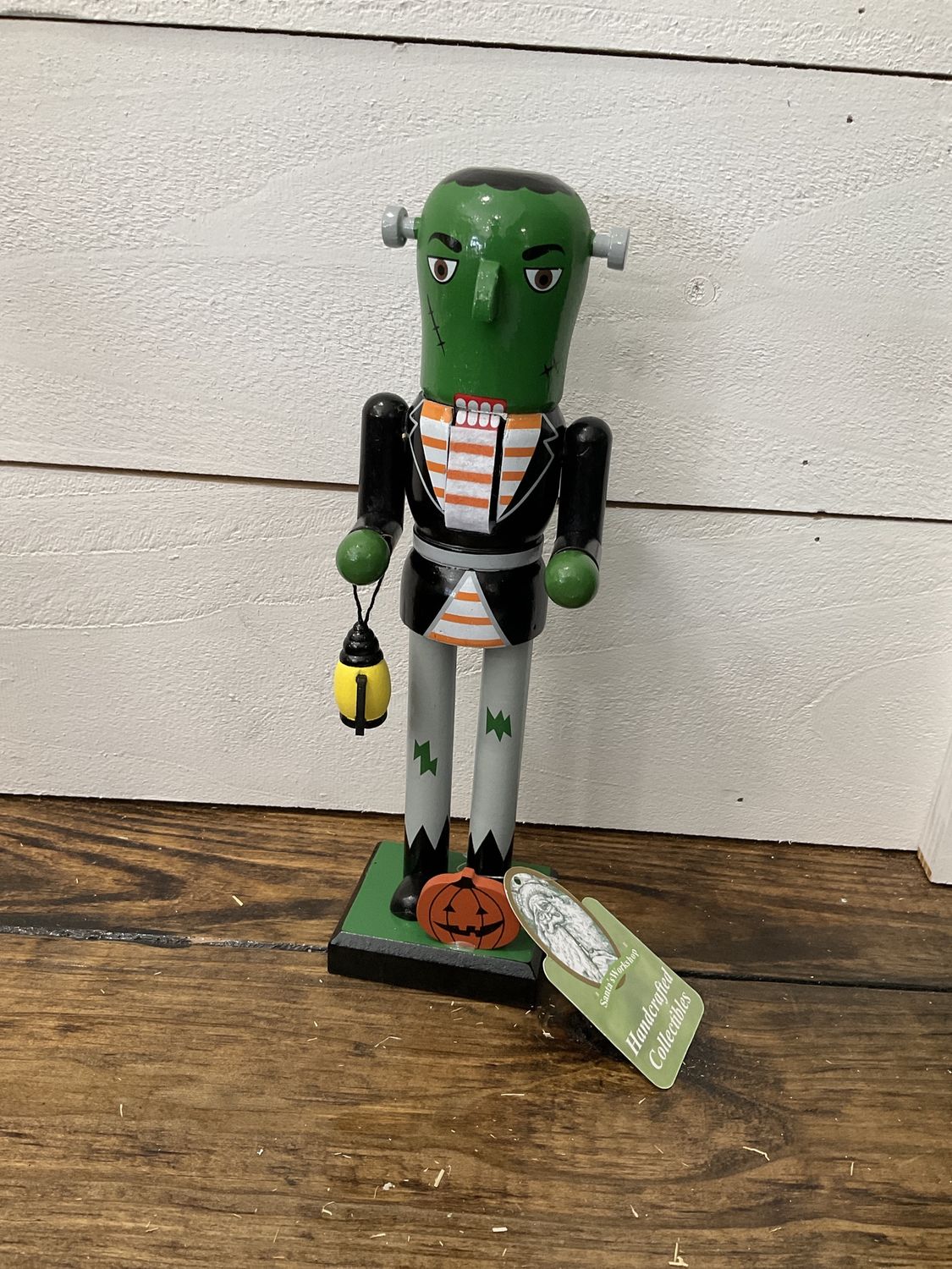 Frankenstein trick-or-treat nutcracker