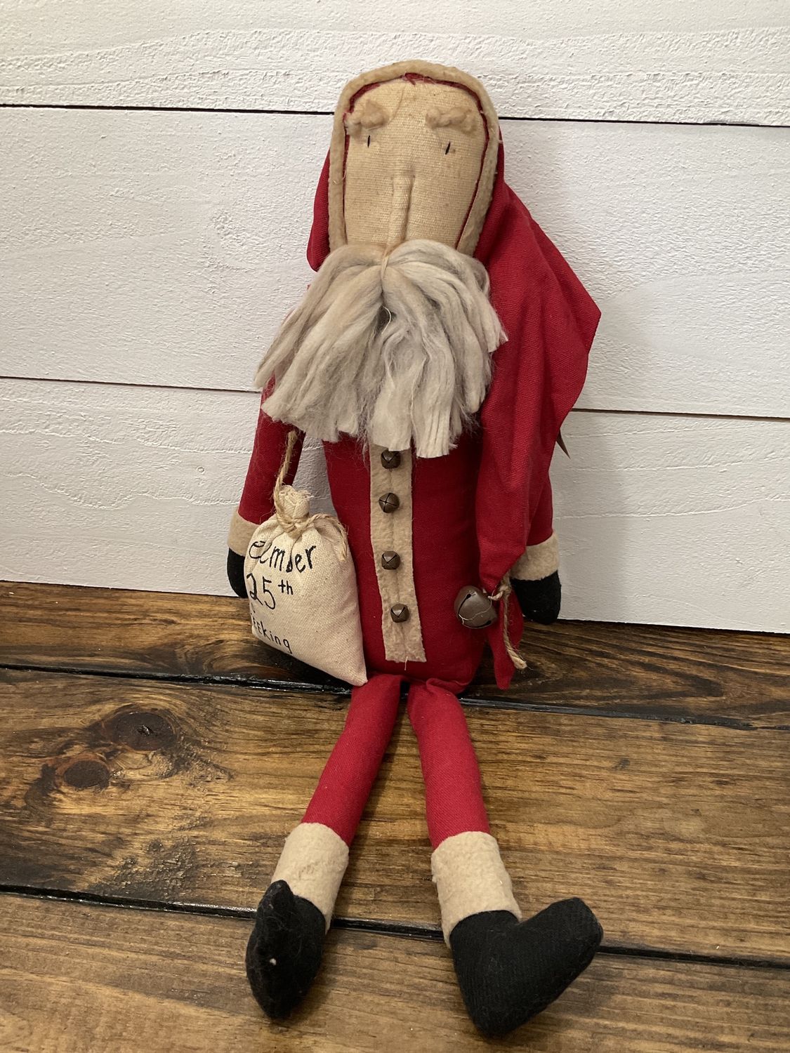 No peeking Santa