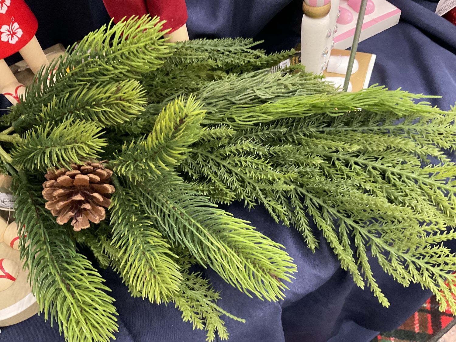 Mixed Christmas Cypress spray