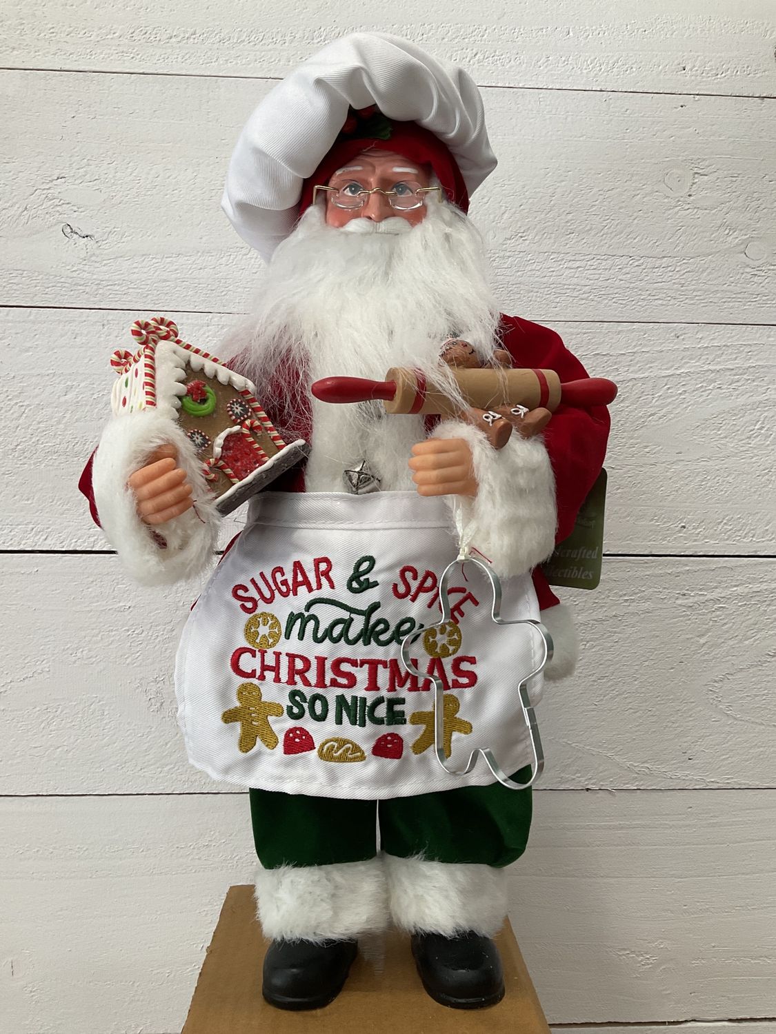 Sugar and spice Santa
