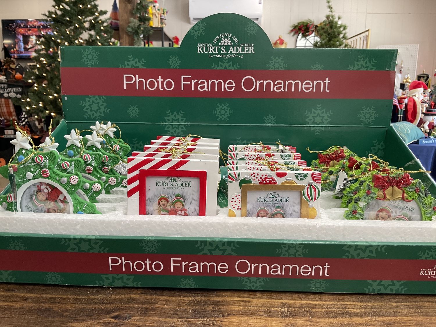 Christmas photo frame ornament 4assortment