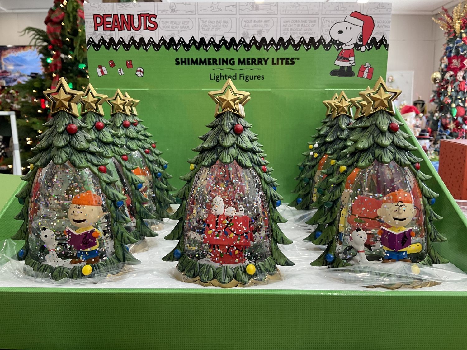 LIGHTED PEANUTS 2A SHIMMER