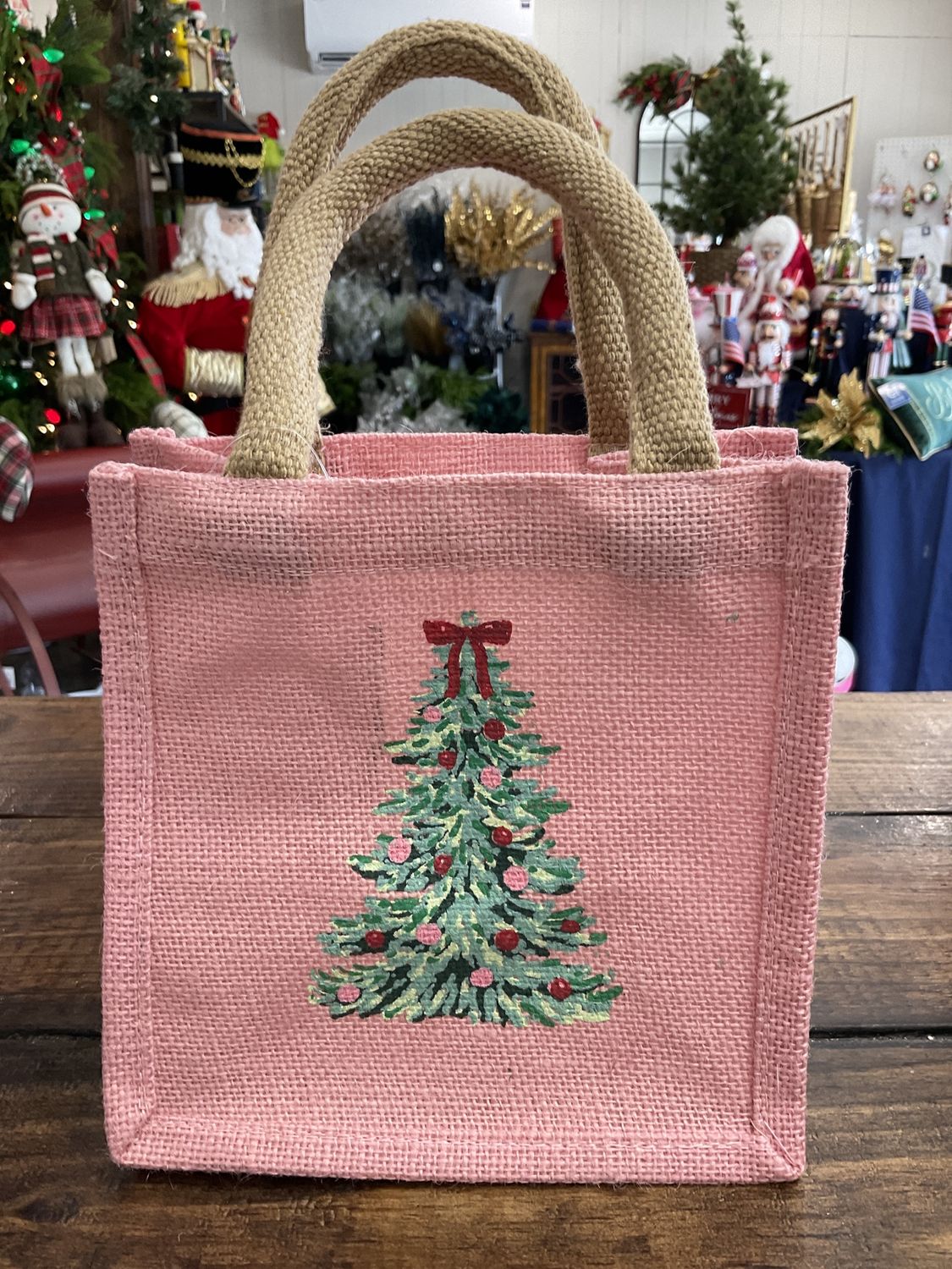 Noel tree petite gift tote