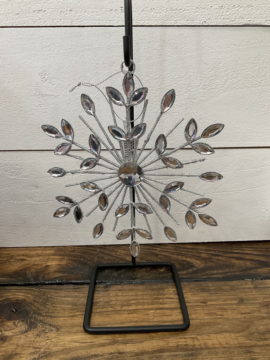 Snowflake ornament With Crystal gems