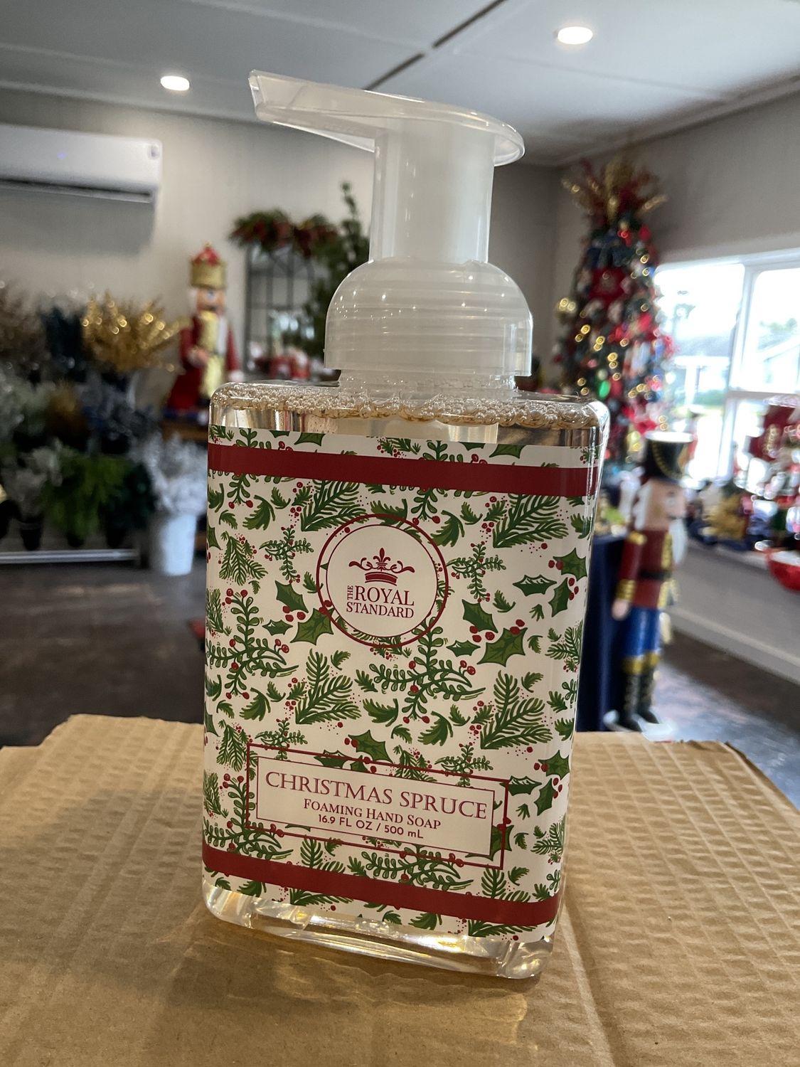 Christmas Spruce, foaming, hand soap, winter pine