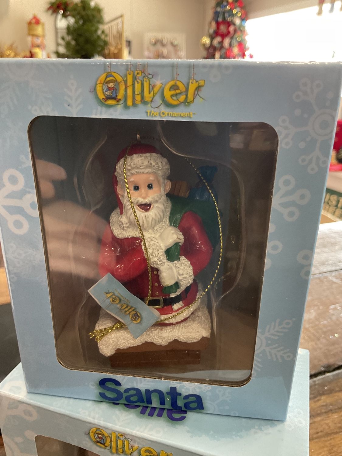 Santa Ornament