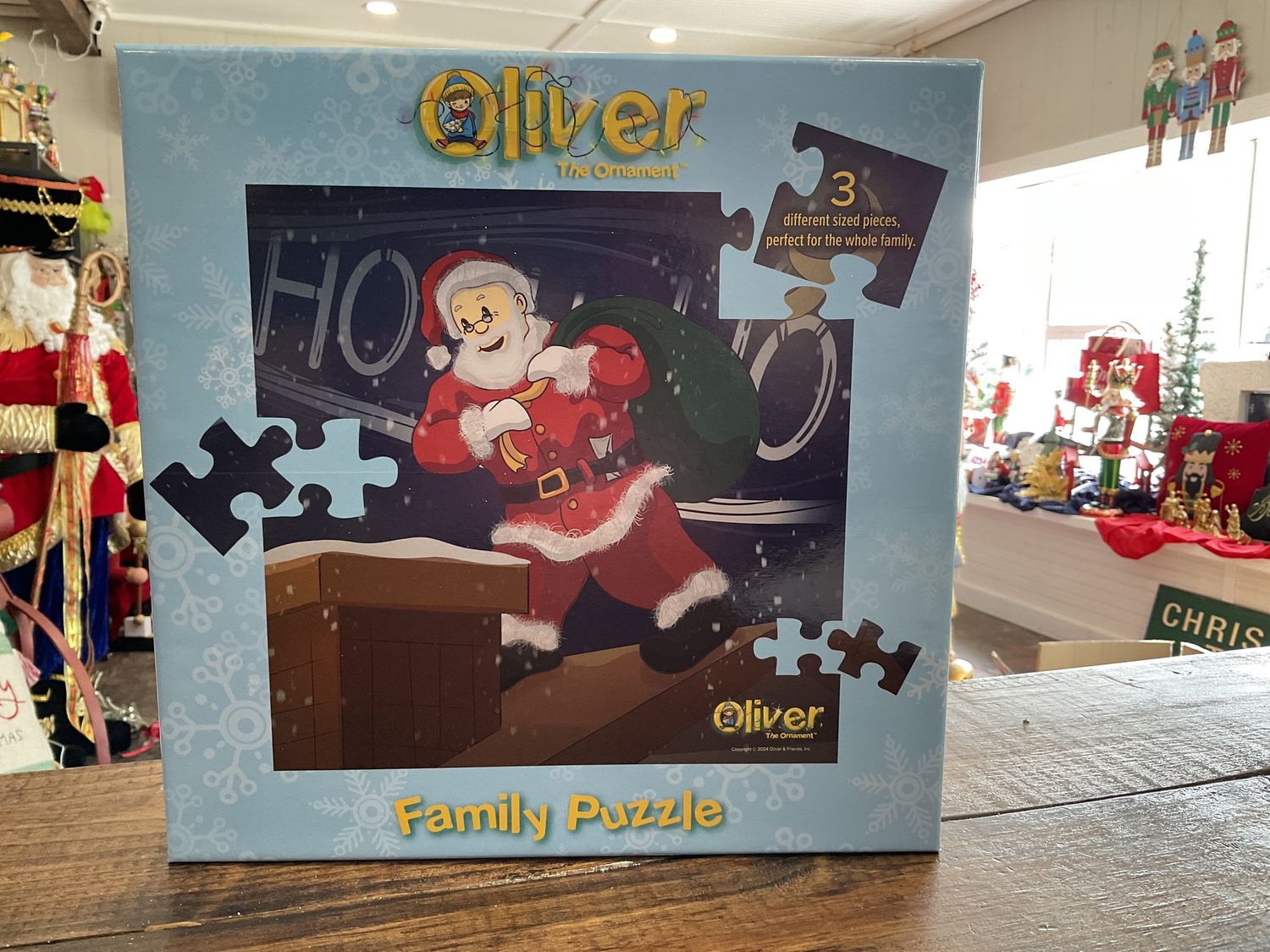Santa family puzzle