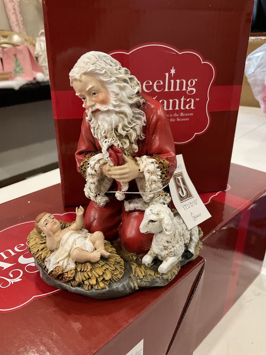 5” KNEELING SANTA