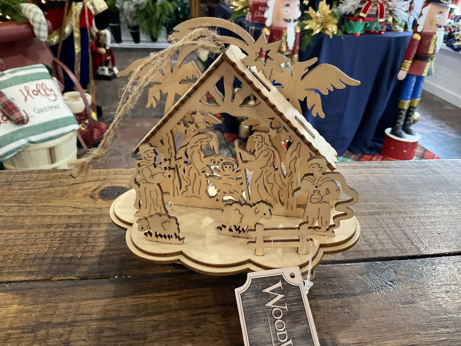6” LED Nativity Stable