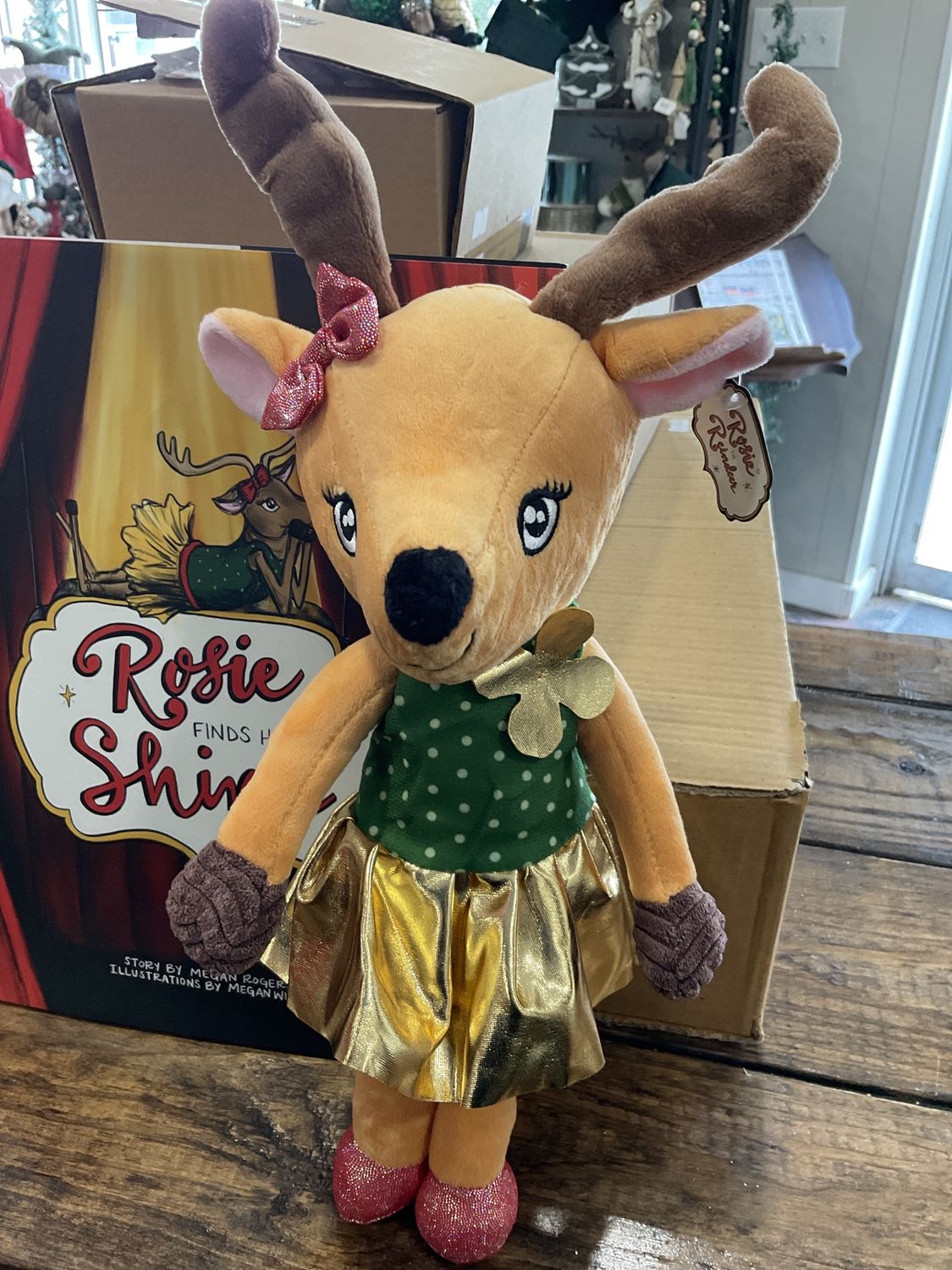 Rosie, the reindeer doll