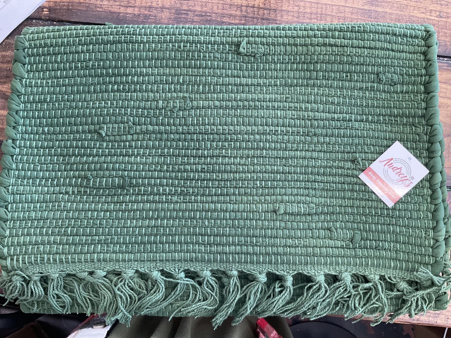 Chindi Weave table Runner