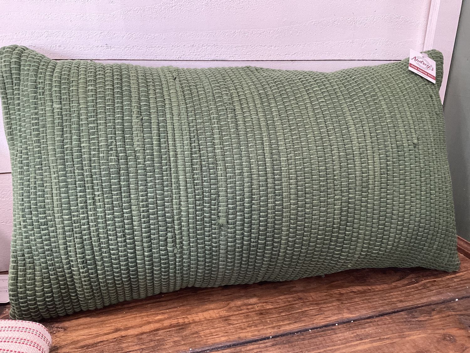 Chindi Weave Pillow