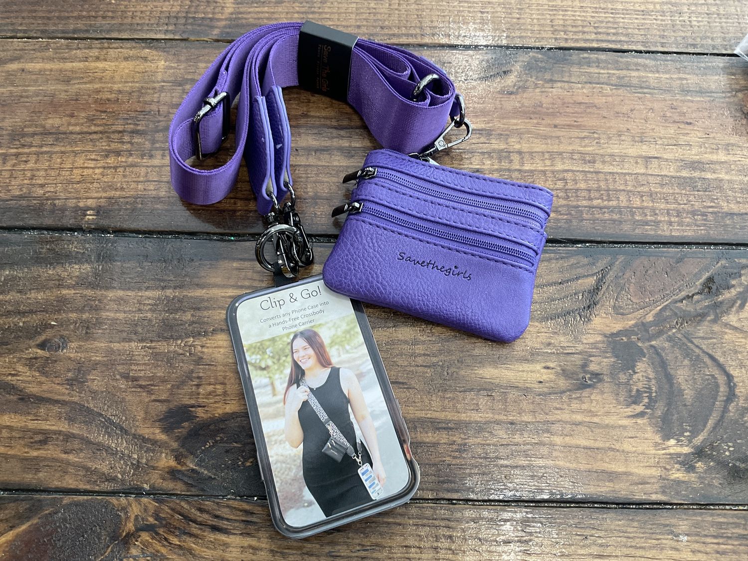 Clip and go strap