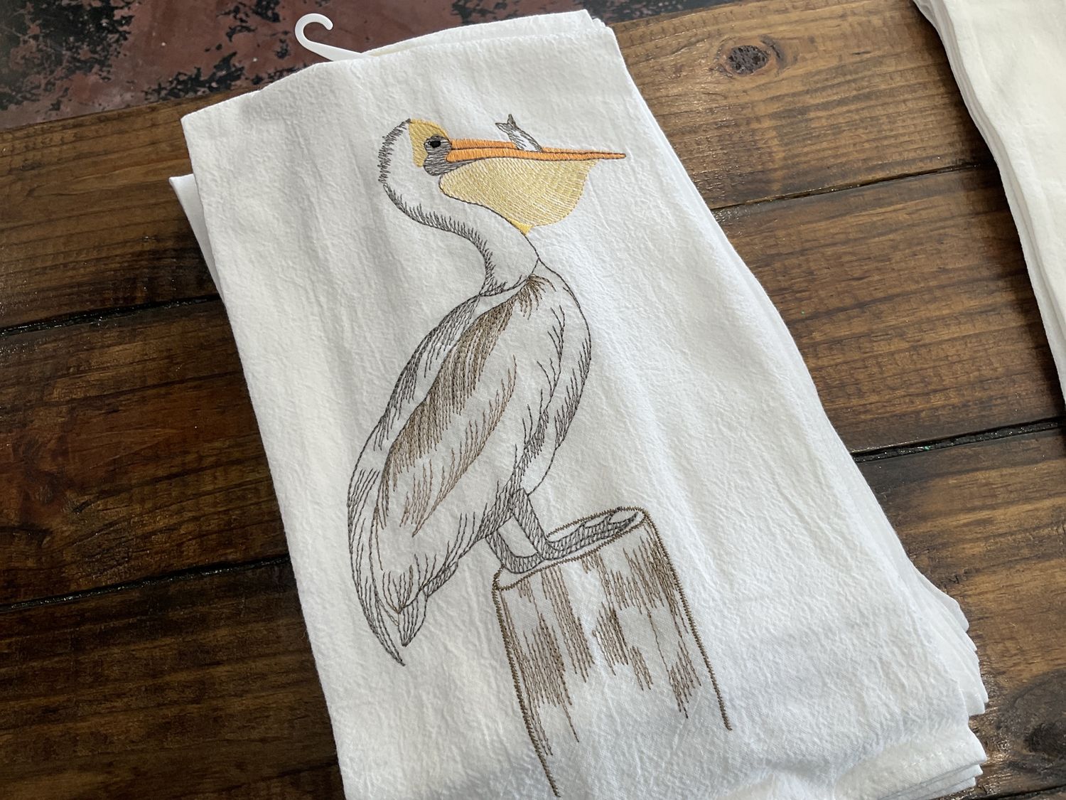 Pelican Tea towel
