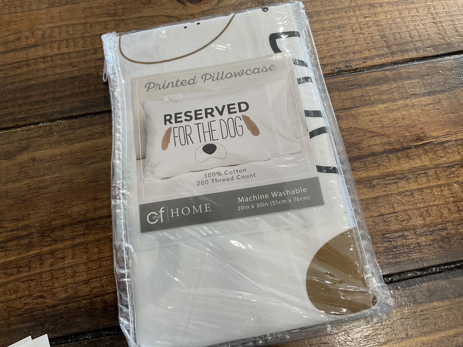 Reserved for the dogs pillow case