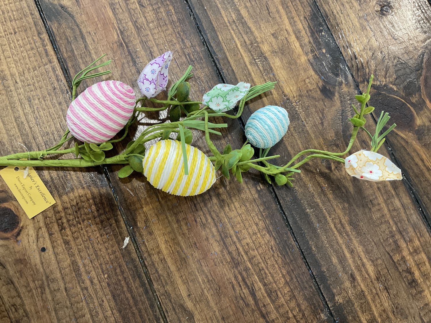 Spring Jute  egg spray