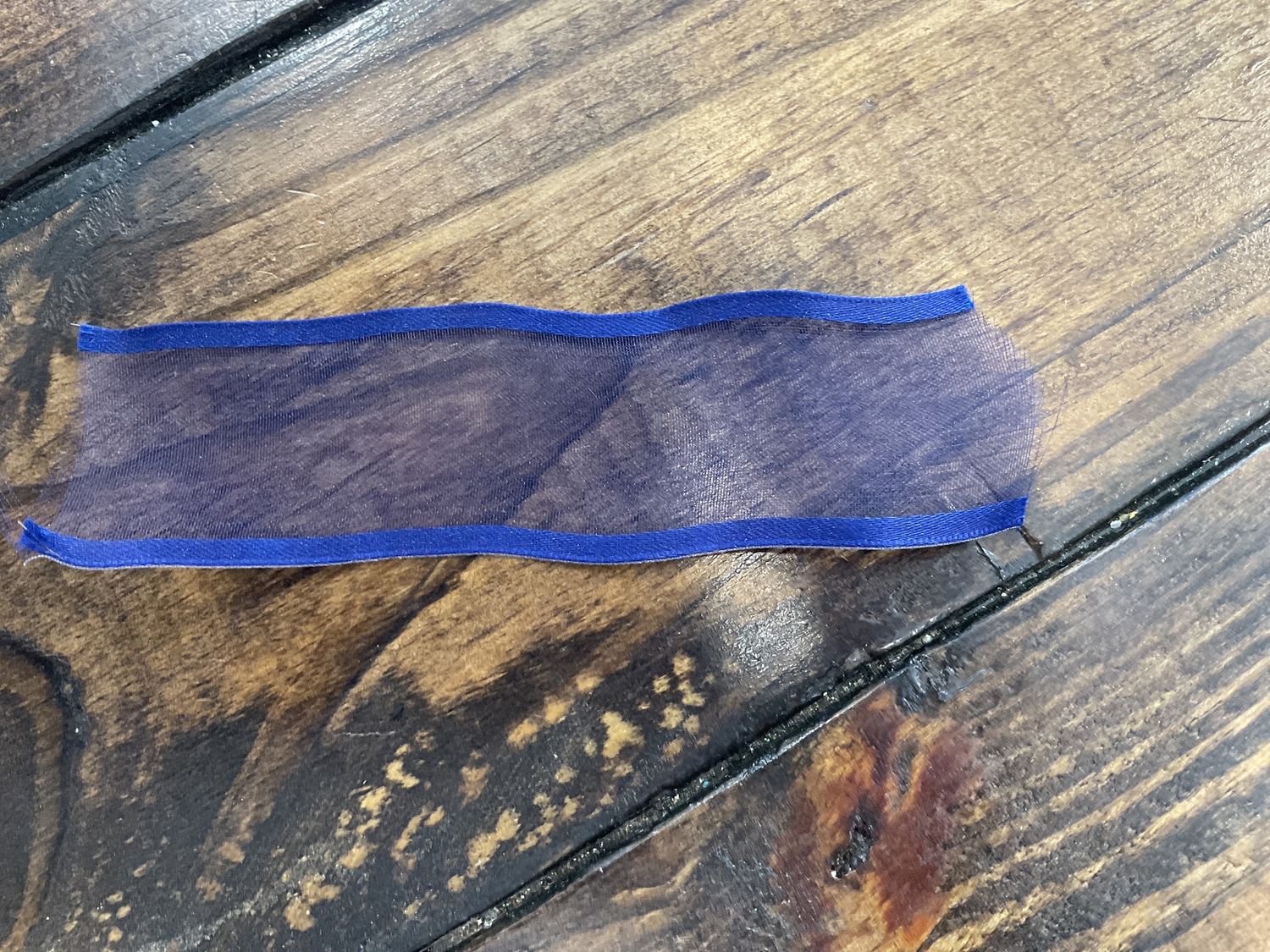 Charlize Sheer Satin Wired Navy