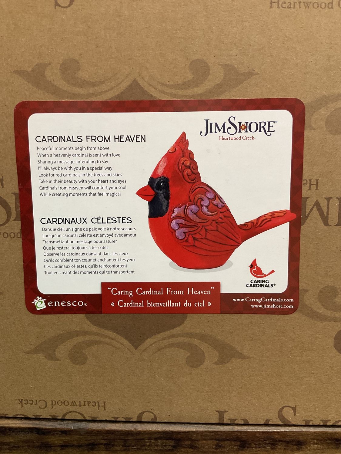 JS HWC Fig Caring Cardinal from Heaven