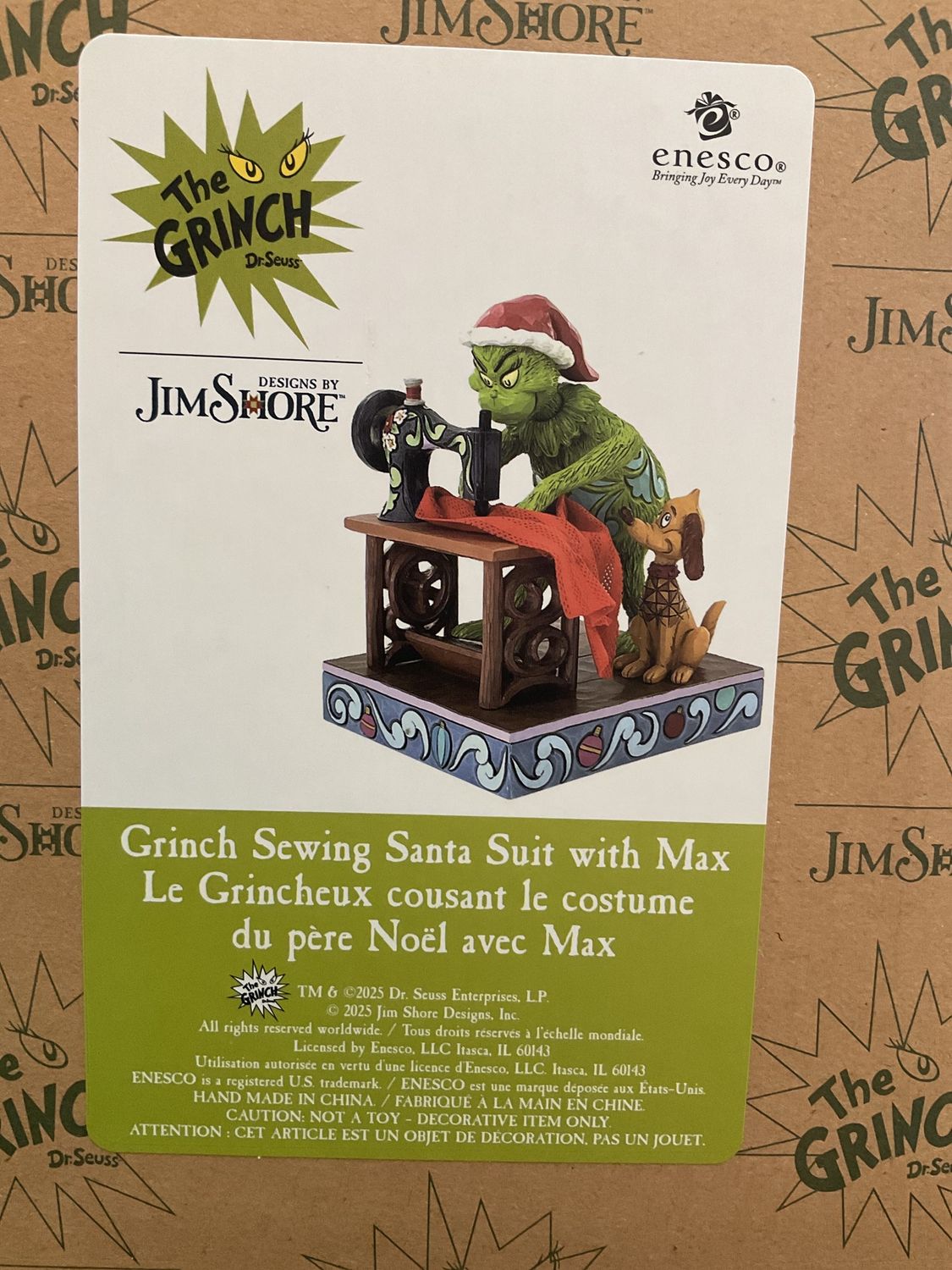 JSGRI FIG Gring Sewing Santa