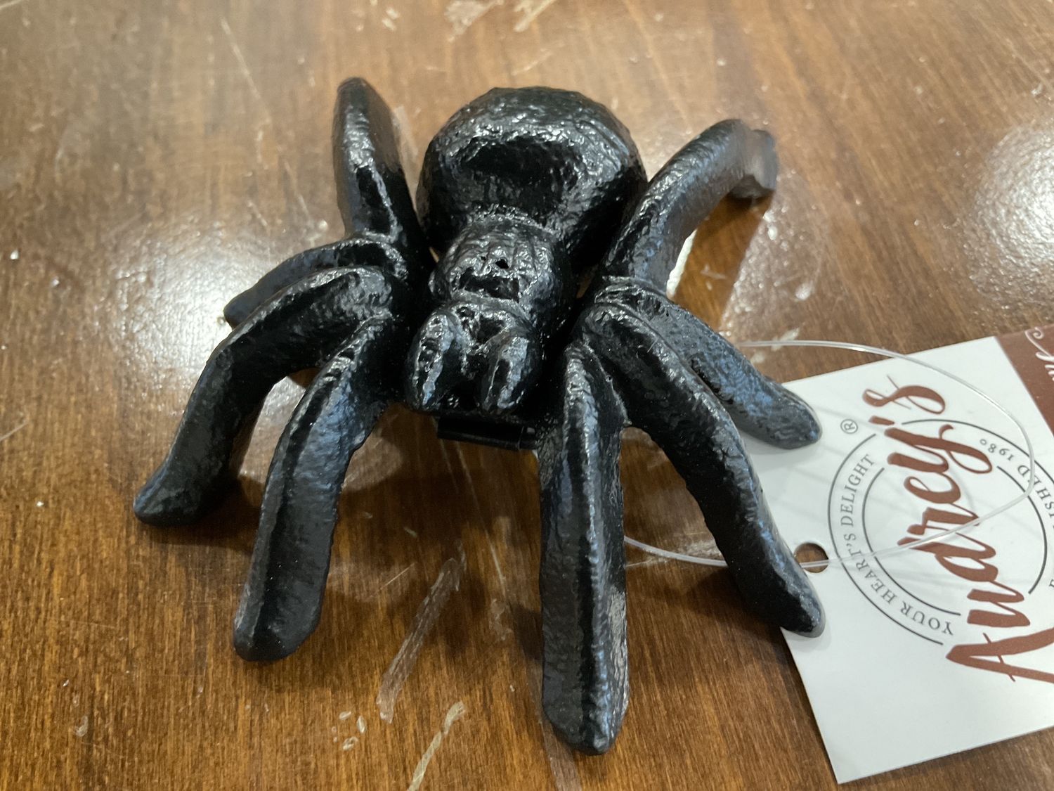 Cast iron tarantula