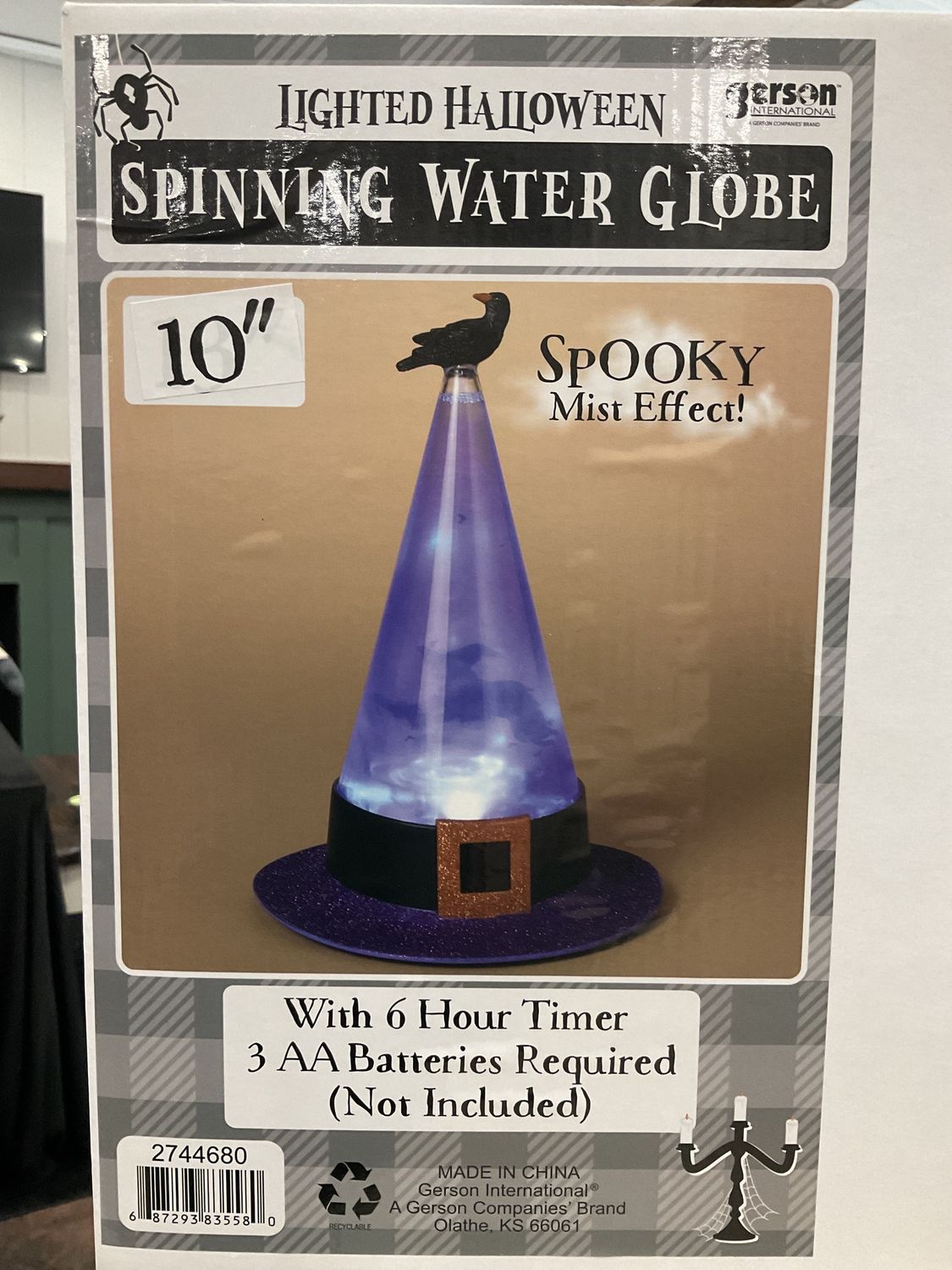 Spinning Water Globe