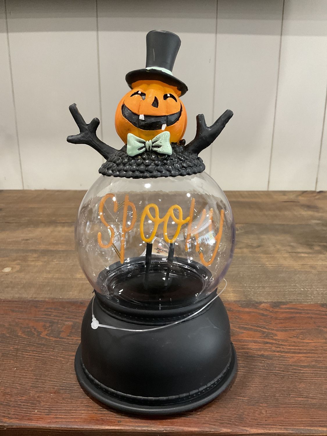 Lighted Halloween design globe three assortment