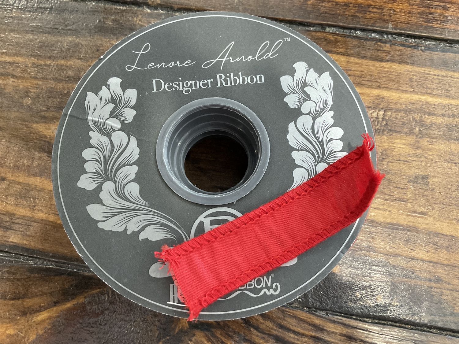 Red 7/8 in ribbon