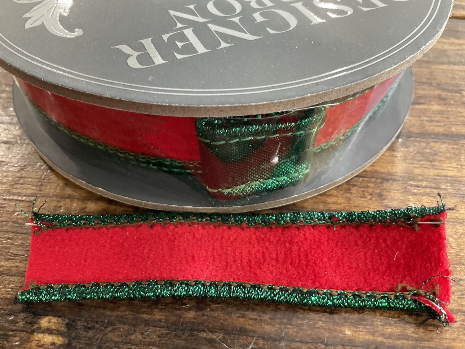 Red &amp; Green ribbon