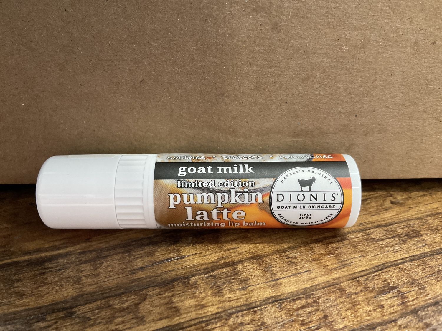 Pumpkin latte lip balm