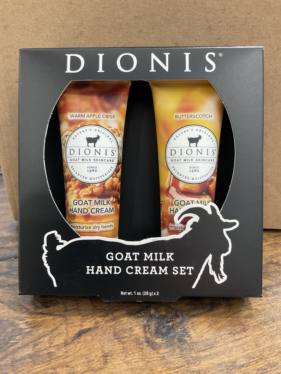 Butterscotch and caramel apple crisp gift set handcream duo