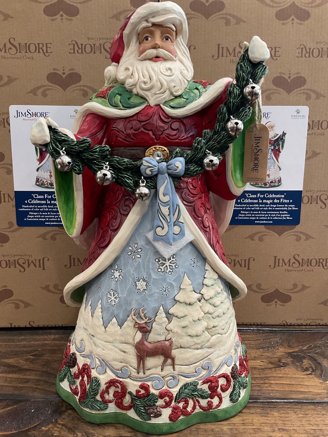 Jim Shore collector edition Santa