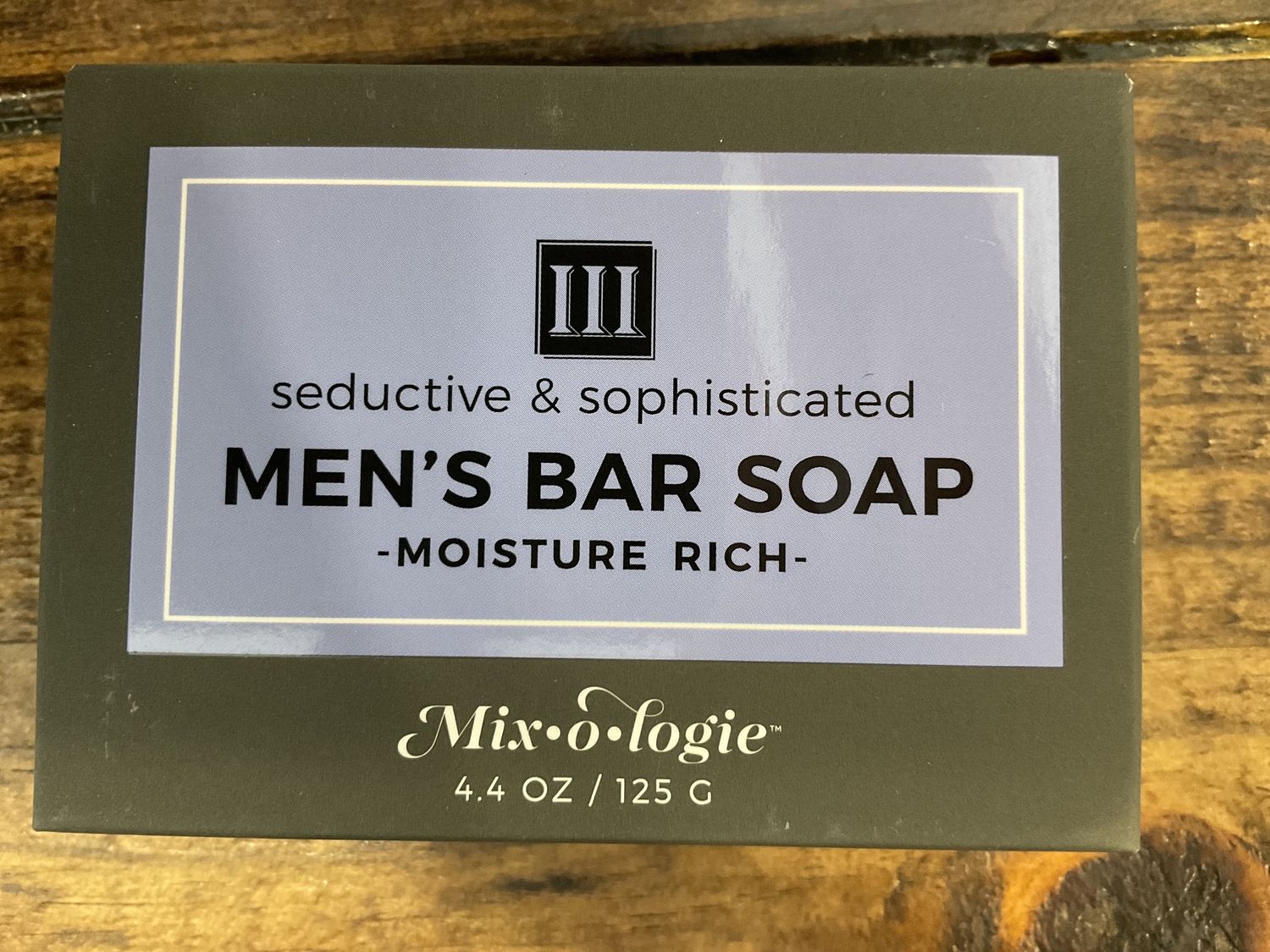 Men’s Bar Soap, Color: Blue