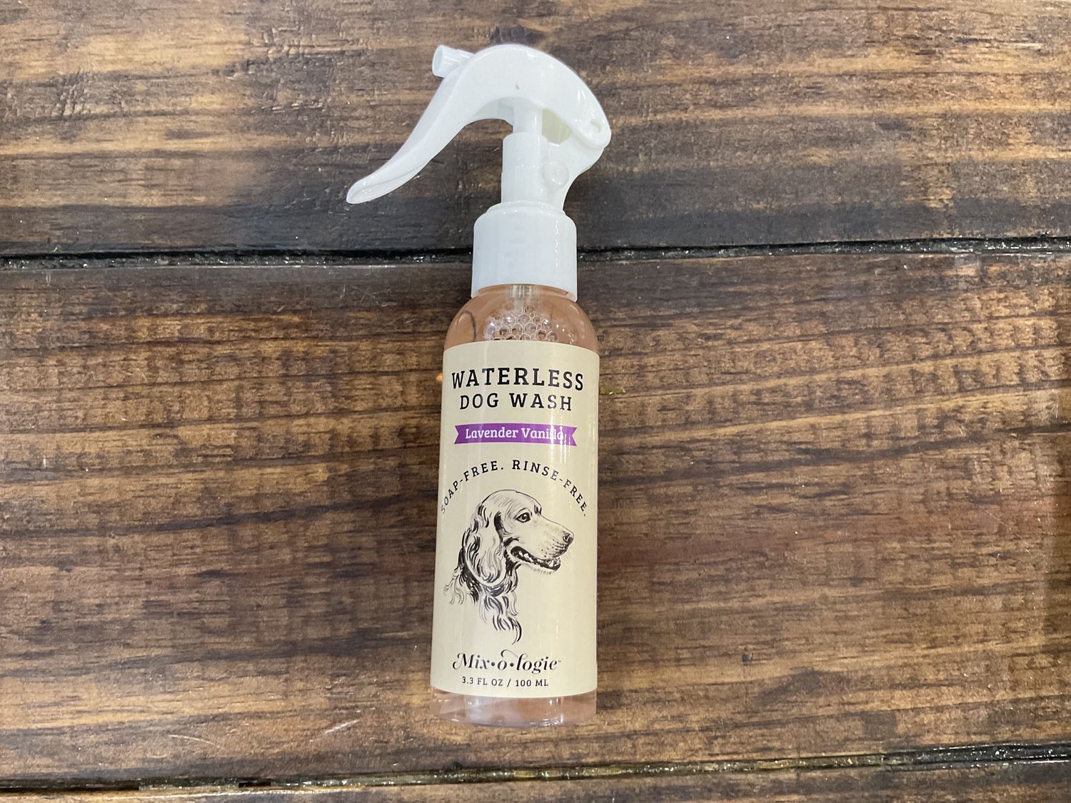 Waterless Dog wash, Fragrance: Lavender Vanilla