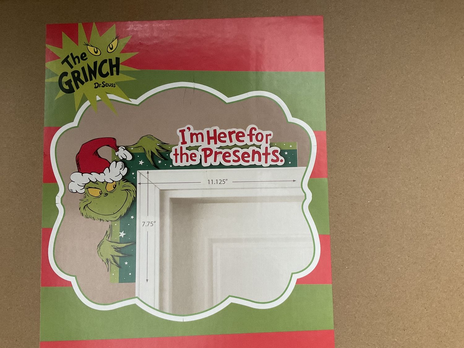 Grinch  corner decor