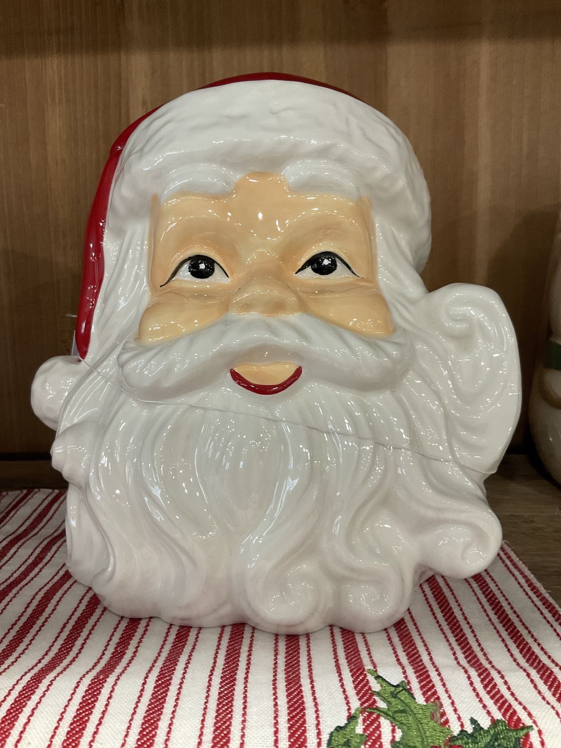 Classic Santa cookie jar