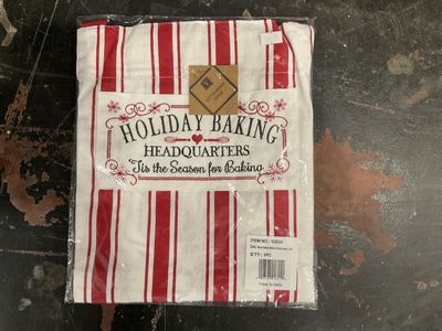 Holiday baking Christmas apron