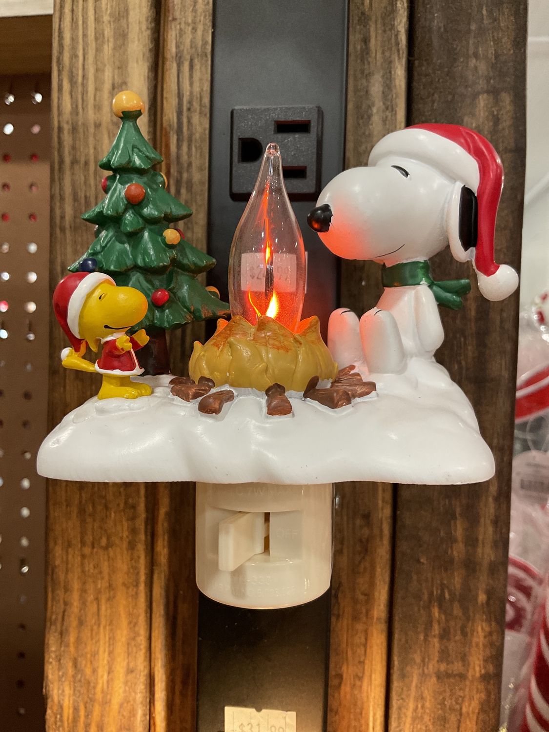 Snoopy Campfire Nightlight