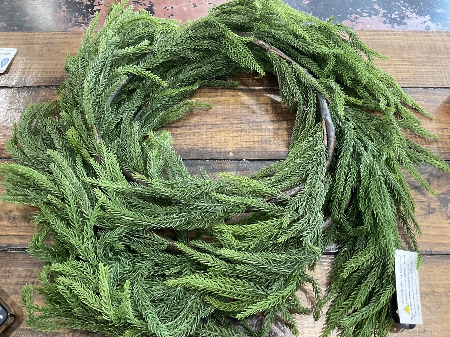 Real touch Northfolk Pine Garland