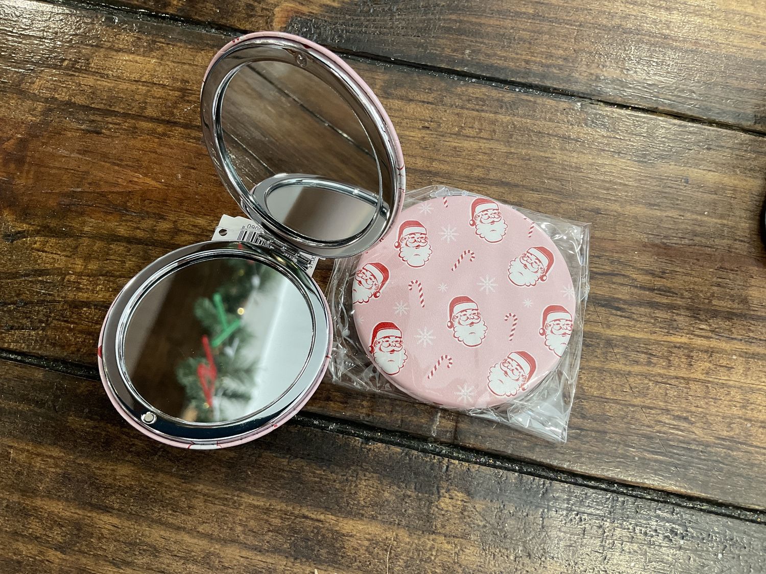 Candy cane, cutie pocket mirror